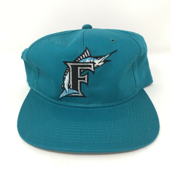 MLB Other - VTG Florida Marlins Snapback Hat Cap MLB NWOT